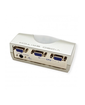 2 PORT VIDEO SWITCH W/230V ADP.