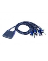 PETITE 4 PORT USB KVM SWITCH W/2.5M W/1. - nr 1