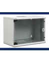 Szafa ścienna 9U DIGITUS® SoHo serii Compact - 520 x 400 mm - nr 4