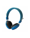 ART Słuchawki AP-60B z mikrofonem niebieskie - nr 1
