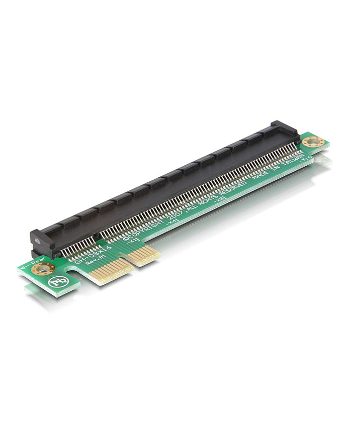 Delock karta rozszerzeniowa typu Riser PCIe x1 > x16 główny