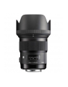 Sigma 50mm F1.4 DG HSM for Canon, 13 Elements in 8 Groups, 46.8 degrees angle of view, 9 Blades, filter Size: 77mm, focusing distance 40cm, Compatible with Sigma USB Dock [Art] - nr 5