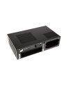 SilverStone Milo ML05B HTPC/ desktop case, USB 3.0 x2, black, w/o PSU - nr 9