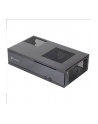 SilverStone Milo ML05B HTPC/ desktop case, USB 3.0 x2, black, w/o PSU - nr 1