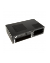 SilverStone Milo ML05B HTPC/ desktop case, USB 3.0 x2, black, w/o PSU - nr 43