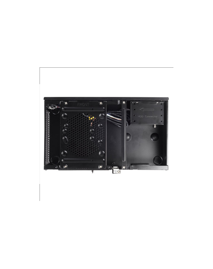 SilverStone Milo ML05B HTPC/ desktop case, USB 3.0 x2, black, w/o PSU główny