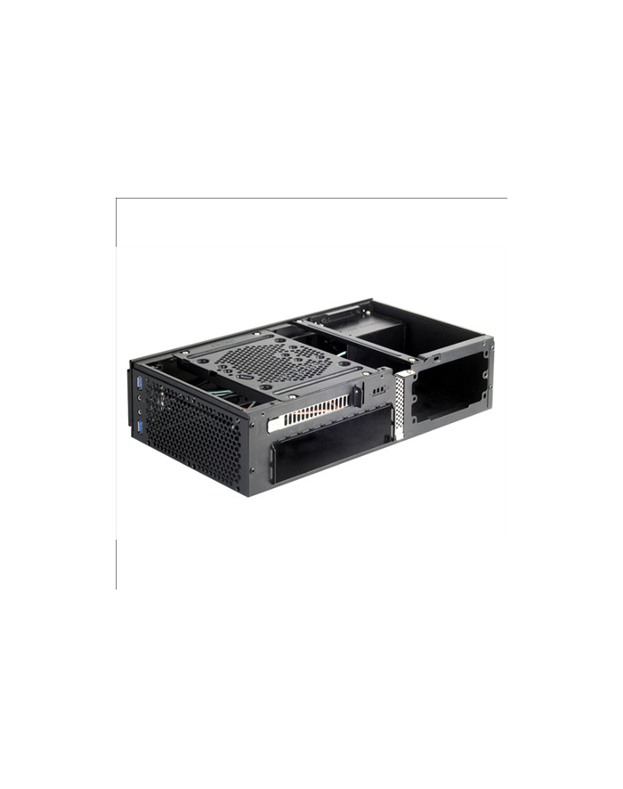 SilverStone Milo ML06B HTPC/ desktop case, USB 3.0 x2, black, w/o PSU główny