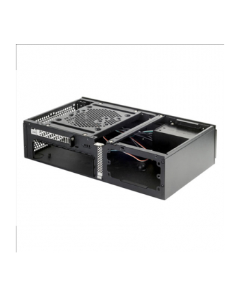 SilverStone Milo ML06B HTPC/ desktop case, USB 3.0 x2, black, w/o PSU