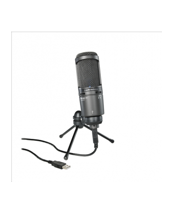 Audio Technika AT2020US+/ Cardioid Condenser USB Microphone/ with headphone output