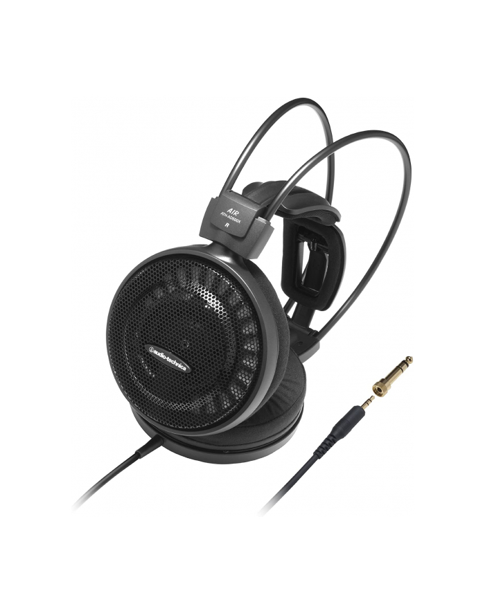 Audio Technika ATH-AD500X Open backed Hi-Fi headphones  / drivers 53 mm/ 100 dB/ 48 ohms/ 5 - 25,000 Hz/ 3m - Black główny