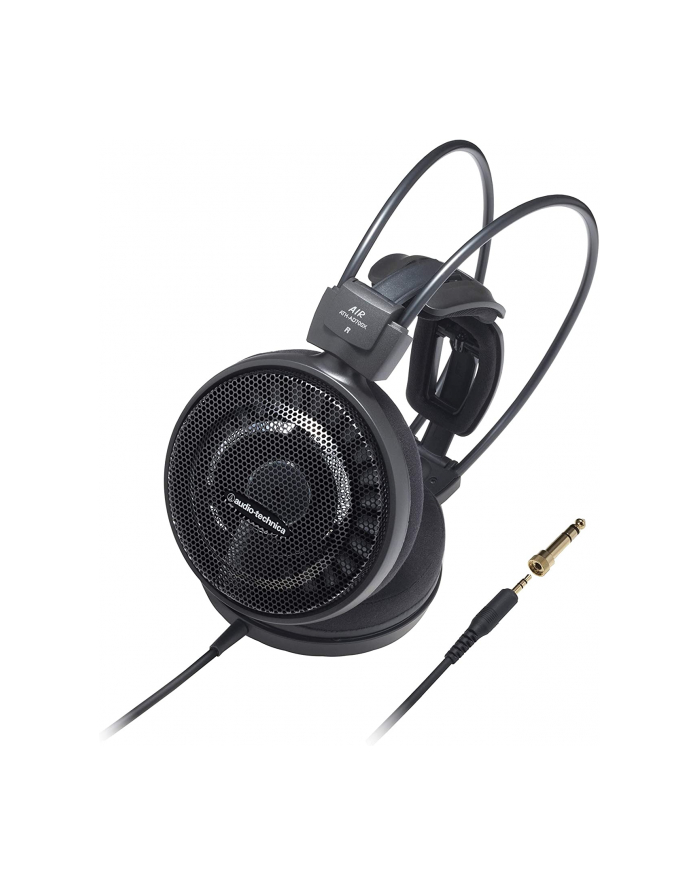 Audio Technika ATH-AD700X Open backed Hi-Fi headphones  / drivers 53 mm/ 100 dB/ 48 ohms/ 5 - 30,000 Hz/ 3m - Black główny