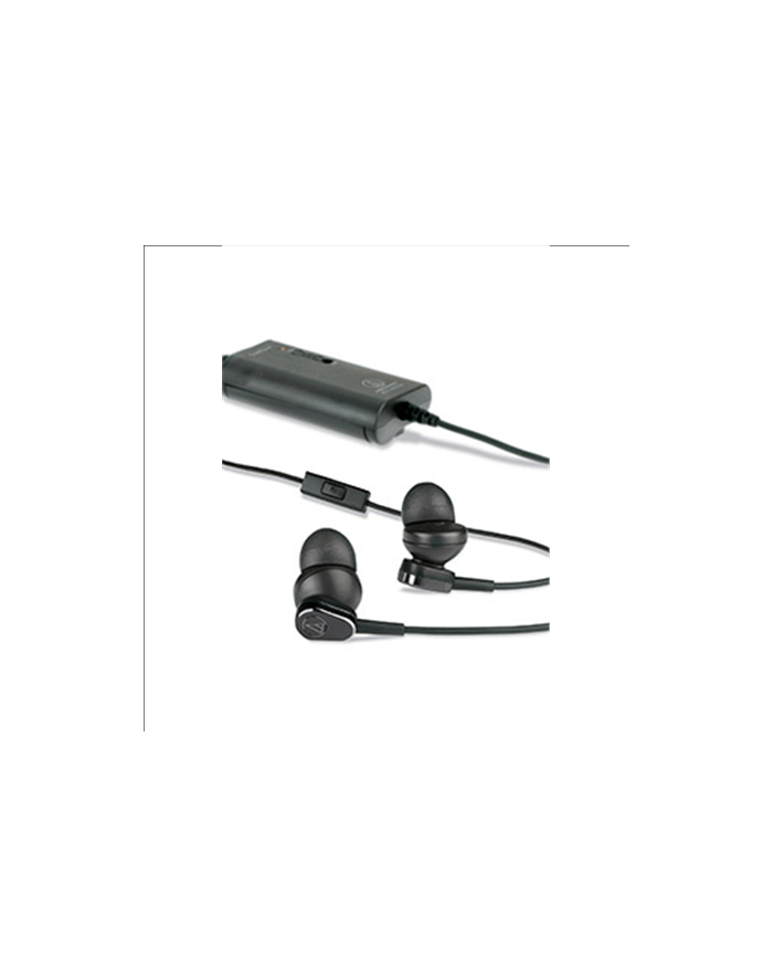 Audio Technika ATH-ANC33iS QuietPoint Active Noise-Cancelling In-Ear Headphones reduce distracting background noise by up to 90% while offering the superior sound. główny