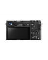 Sony A6000 Standart-zoom kit, Black, 24.7MP, 16-50mm, Exmor APS HD CMOS sensor, 3.0'' LCD, HD 1080i movie, BIONZ, Intelligent AUTO, Sweep Panorama with 3D, HDMI mini, Media: Memory Stick PRO, SD/SDHC & SDXC card, Li-Ion batt. - nr 20