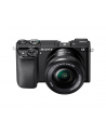 Sony A6000 Standart-zoom kit, Black, 24.7MP, 16-50mm, Exmor APS HD CMOS sensor, 3.0'' LCD, HD 1080i movie, BIONZ, Intelligent AUTO, Sweep Panorama with 3D, HDMI mini, Media: Memory Stick PRO, SD/SDHC & SDXC card, Li-Ion batt. - nr 50