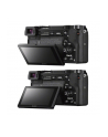 Sony A6000 Double Zoom kit, Black, 24.7MP, 16-50mm+55-210mm, Exmor APS HD CMOS sensor, 3.0'' LCD, HD 1080i movie, BIONZ, Intelligent AUTO, Sweep Panorama with 3D, HDMI mini, Media: Memory Stick PRO, SD/SDHC & SDXC card, Li-Ion batt. - nr 39