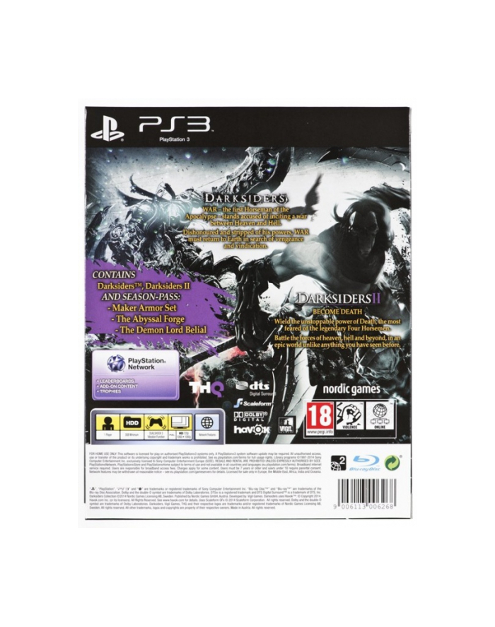 Gra PS3 Darksiders Complete Collection główny