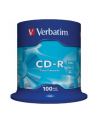 VERBATIM CD-R 700MB 52X EXTRA PROTECTION SP 100SZT - nr 8