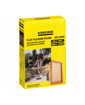 Płaski filtr falisty KARCHER MV4/5/6 2.863-005.0 nr 1