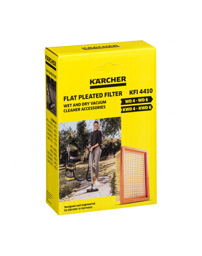 Płaski filtr falisty KARCHER MV4/5/6 2.863-005.0 główny