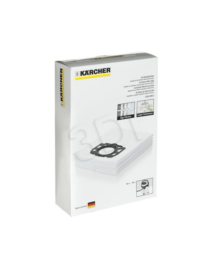 Torebki filtracyjne KARCHER 2.863-006.0 główny