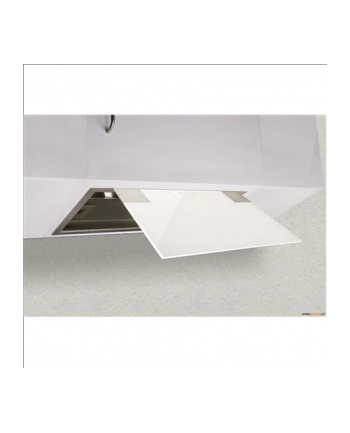 Cata GC DUAL WH 75 Integrated Cooker Hood, White, 2 Motors x 240W, 1200 kub.m. ( IEC 820 kub.m/h), 3 Levels Touch Control, 2x50W Halogen Lamps, Adjustable Intensity, 48/55/63 dB(a),Outflow: 150/125 mm, Swing Panel Perimeter Extraction