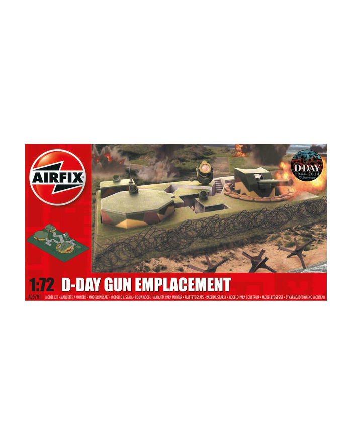AIRFIX DDay Gun Emplacement główny