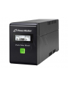 Power Walker UPS Line-Interactive 600VA 2x PL 230V, PURE SINE, RJ11/RJ45,USB,LCD - nr 1