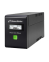 Power Walker UPS Line-Interactive 600VA 2x PL 230V, PURE SINE, RJ11/RJ45,USB,LCD - nr 18