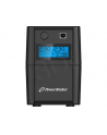 Power Walker UPS Line-Interactive 800VA 2x PL 230V, PURE SINE, RJ11/RJ45,USB,LCD - nr 2