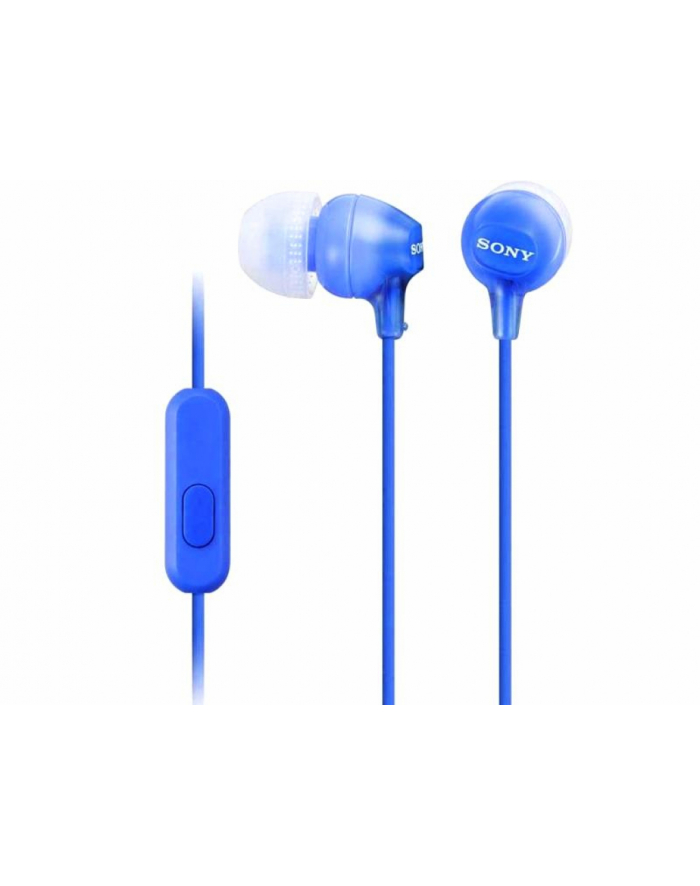 Słuchawki  Sony MDR-EX15APL (niebieskie) główny
