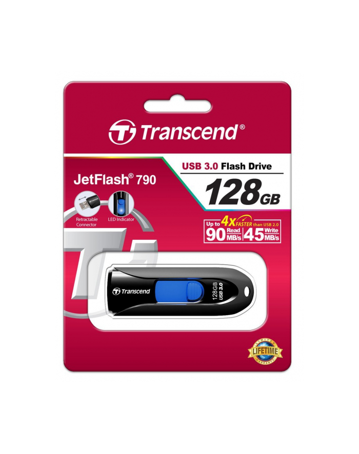 Transcend pamięć USB.30 Jetflash 790, 128GB główny