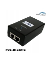 Ubiquiti Networks Ubiquiti PoE-48 Passive PoE Adapter EU, 48V 0.5A, 24W, Gigabit Ethernet version - nr 19