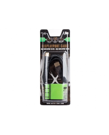 Natec kabel Displayport M/M Gold Extreme Media, 1.8m, blister