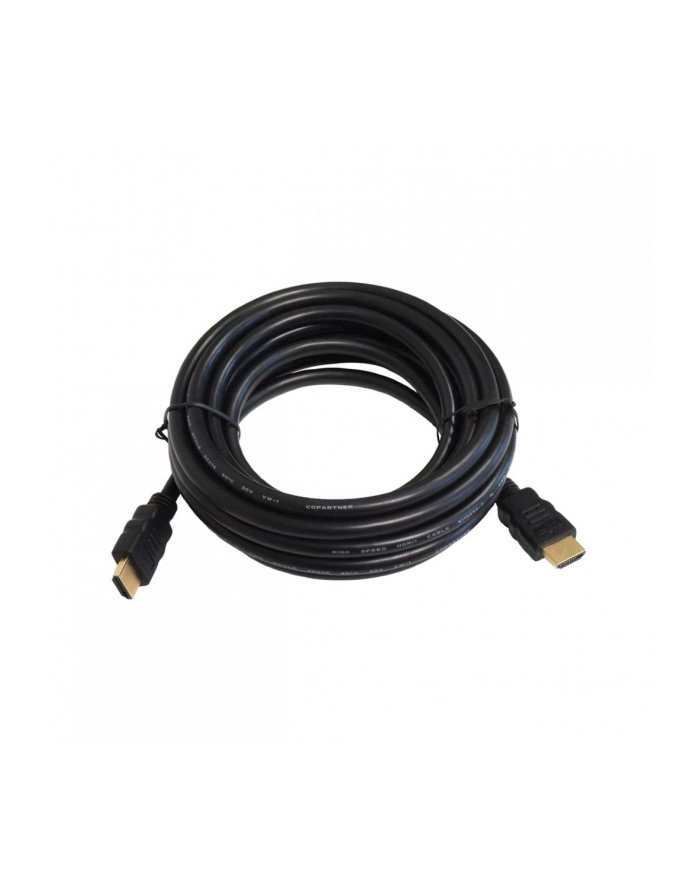 KABEL HDMI męski/HDMI 1.4 męski 5M with ETHERNET ART oem główny