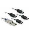 Delock kabel SAS mini 26pin -> 4x eSATA (SFF 8088 - 4x eSATA) 1m - nr 4