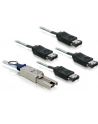 Delock kabel SAS mini 26pin -> 4x eSATA (SFF 8088 - 4x eSATA) 1m - nr 5