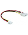 Delock kabel zasilający MOLEX (M) -> FDD 4 PIN, 22cm - nr 14
