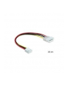 Delock kabel zasilający MOLEX (M) -> FDD 4 PIN, 22cm - nr 6