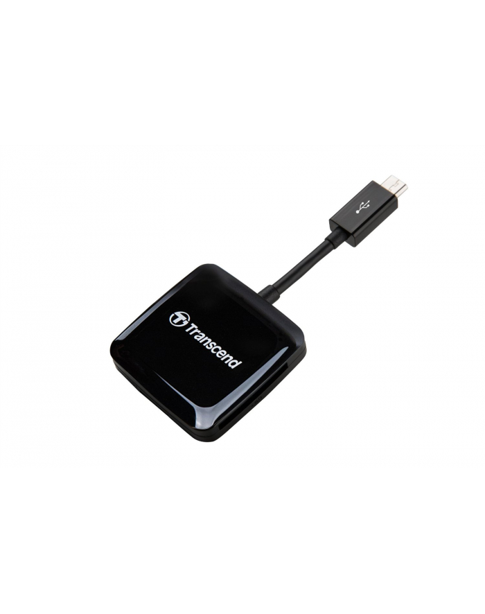 Transcend czytnik kart USB 2.0 Black Pocket Size główny