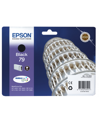 Tusz Epson Black T7911 | 14 ml | WF-5110DW/WF-5190DW/WF-5620DWF/WF-5690DWF