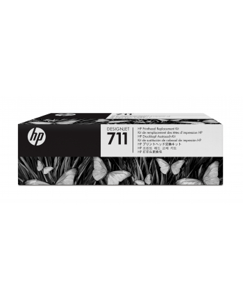 Zestaw zapasowych głowic drukujących HP 711 | Designjet T120/T520