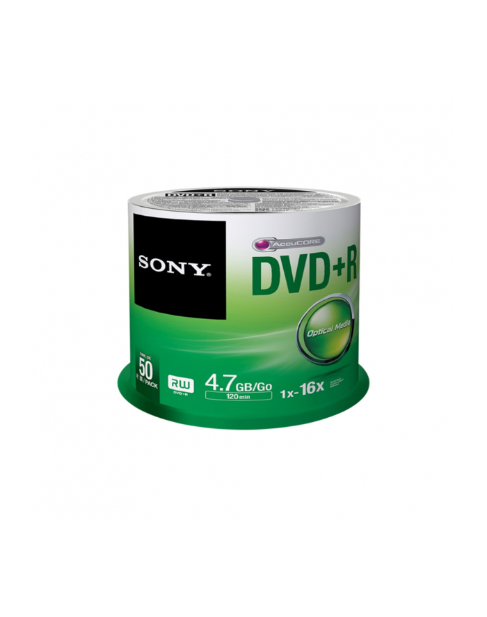 DVD+R SONY 4.7GB 16X CAKE 50SZT główny