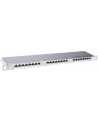 19'' patch panel Solarix 24 x RJ45 CAT6 STP z listwą wspornikową nierdzewną 0,5U - nr 3