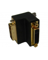 Delock adapter DVI-I(M) 29pin ->DVI-I(F) 29pin kątowy - nr 9