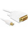 Delock kabel Displayport mini (M) ->DVI (M) 24+1PIN 2m - nr 19