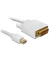 Delock kabel Displayport mini (M) ->DVI (M) 24+1PIN 2m - nr 27