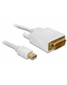 Delock kabel Displayport mini (M) ->DVI (M) 24+1PIN 2m - nr 3