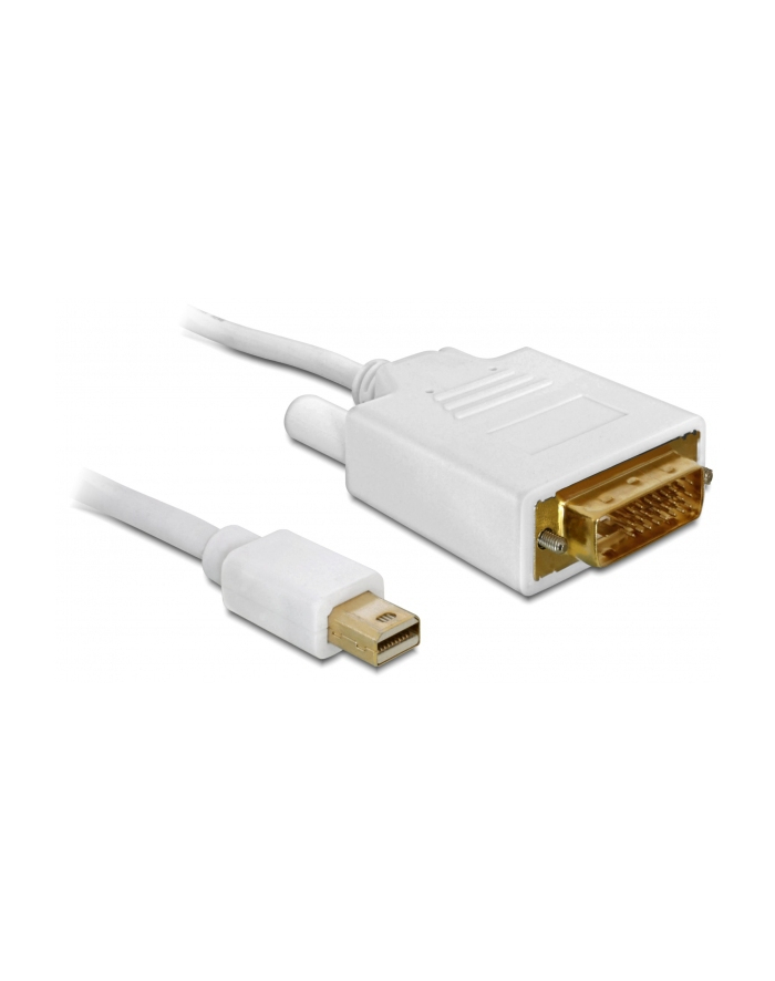Delock kabel Displayport mini (M) ->DVI (M) 24+1PIN 2m główny