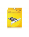 Delock Karta PCI Express > 3 x zewnętrzny + 1 x wewnętrzny USB 3.0 - nr 17