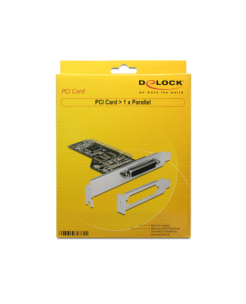 Delock Karta PCI LPT (DB25) x1 + Low Profile